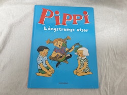 Pippi  Långstrump visor barnbok