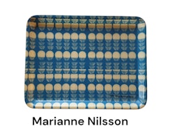 Mariannne Nilsson bricka retro