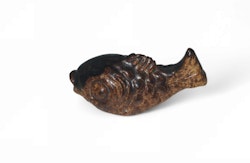 Keramik fisk märkt EH 5 cm
