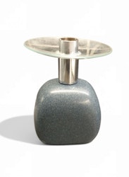 Höganäs Ljusstake med glas manschett