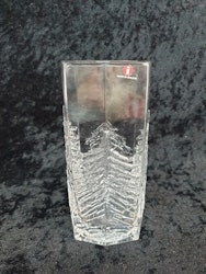 Iittala vas med granar 16 h KUUSI Design  Jorma Vennola 1980 tal