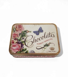 Plåtlåda Nostalgia Chocolates fjäril