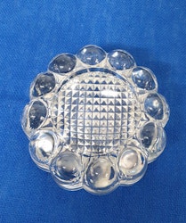 Ljusstake i glas. Retro