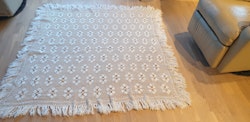 Stor virkad duk/filt 150x150 cm