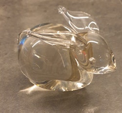 Glas kanin konstglas