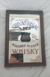 Spegel tavla med text Chivas Regal Blended Scotch Whisky