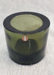Iittala Marimekko ljusluktor 1 st brunt glas 1 st grönt glas