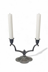 Tenn ljusstake Art Deco