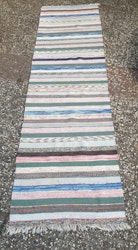 Trasmatta väl använd, Vintage 75x280