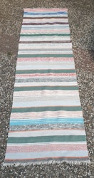 Trasmatta väl använd, Vintage 75x250