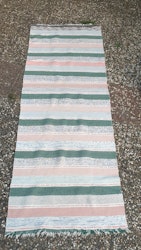 Trasmatta väl använd, Vintage 73x200