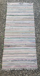 Trasmatta väl använd, Vintage 60x135