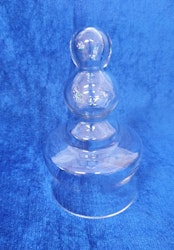 Ljushållare i glas Boda. Passar bl.a. Bertil Valleins ljuskronor ljuskronor