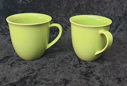Höganäs M-L Hallgren Collection S 2 st ljusgröna muggar