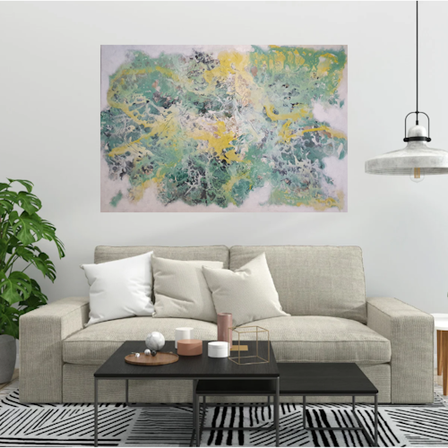 Abstrakt maleri 100x150