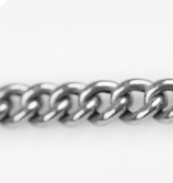 Silverkedjor 50 cm