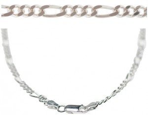 Silverkedjor 46 cm