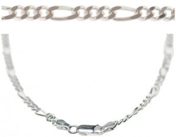 Silverkedjor 46 cm