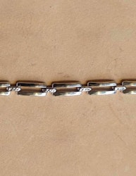 Olika silverarmband