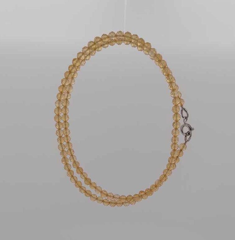 Halsband med citriner