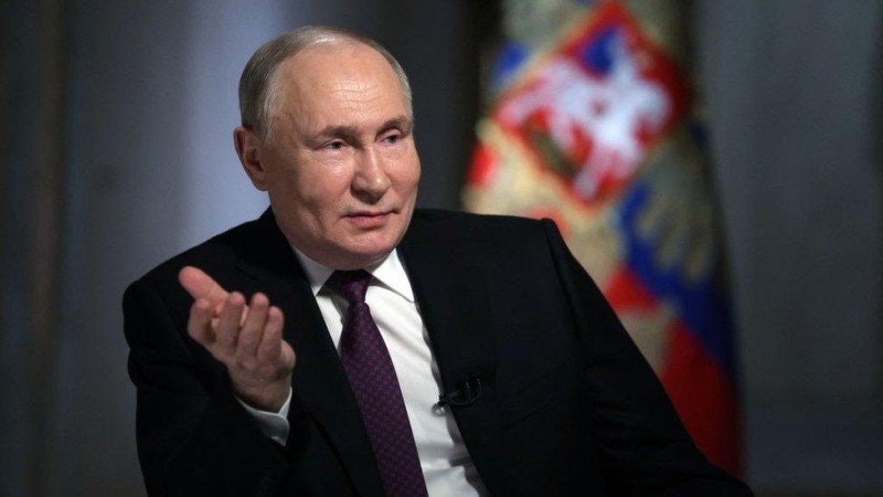 Vladimir Putin varnar för krig med Nato