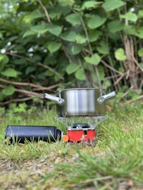 Hopfällbart kompakt gasolkök