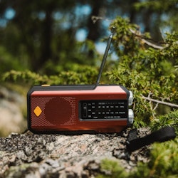 Vevradio med solceller