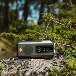 Vevradio med solceller