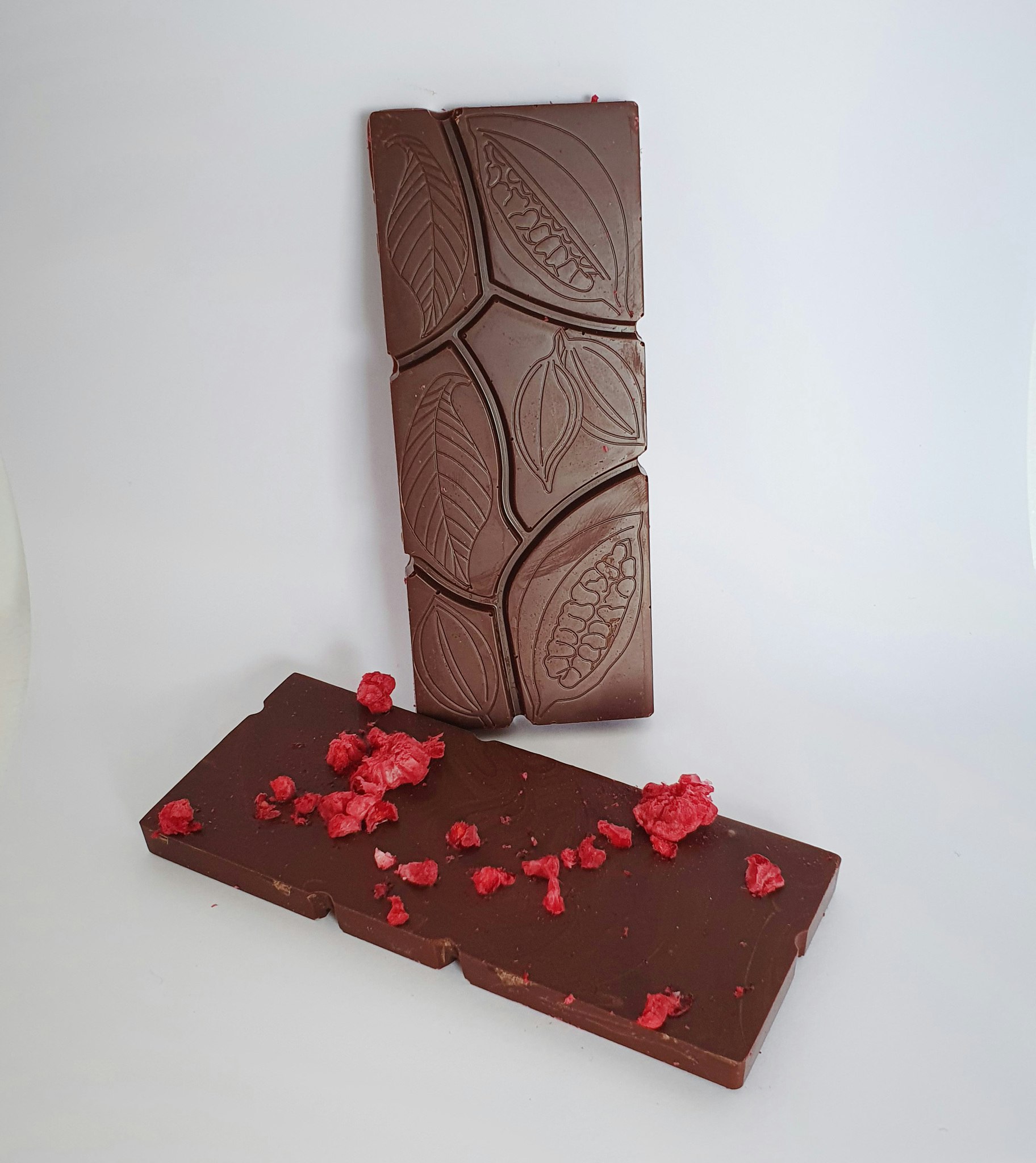 Chokladkaka Kärleksmums m hallonströssel ca 55g