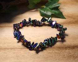 Hematit Chips-armband