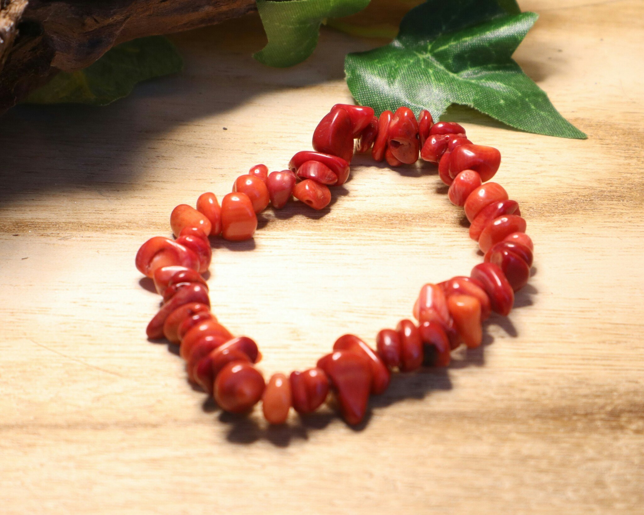 Korall Chips-armband