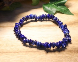 Lapis lazuli Chips-armband