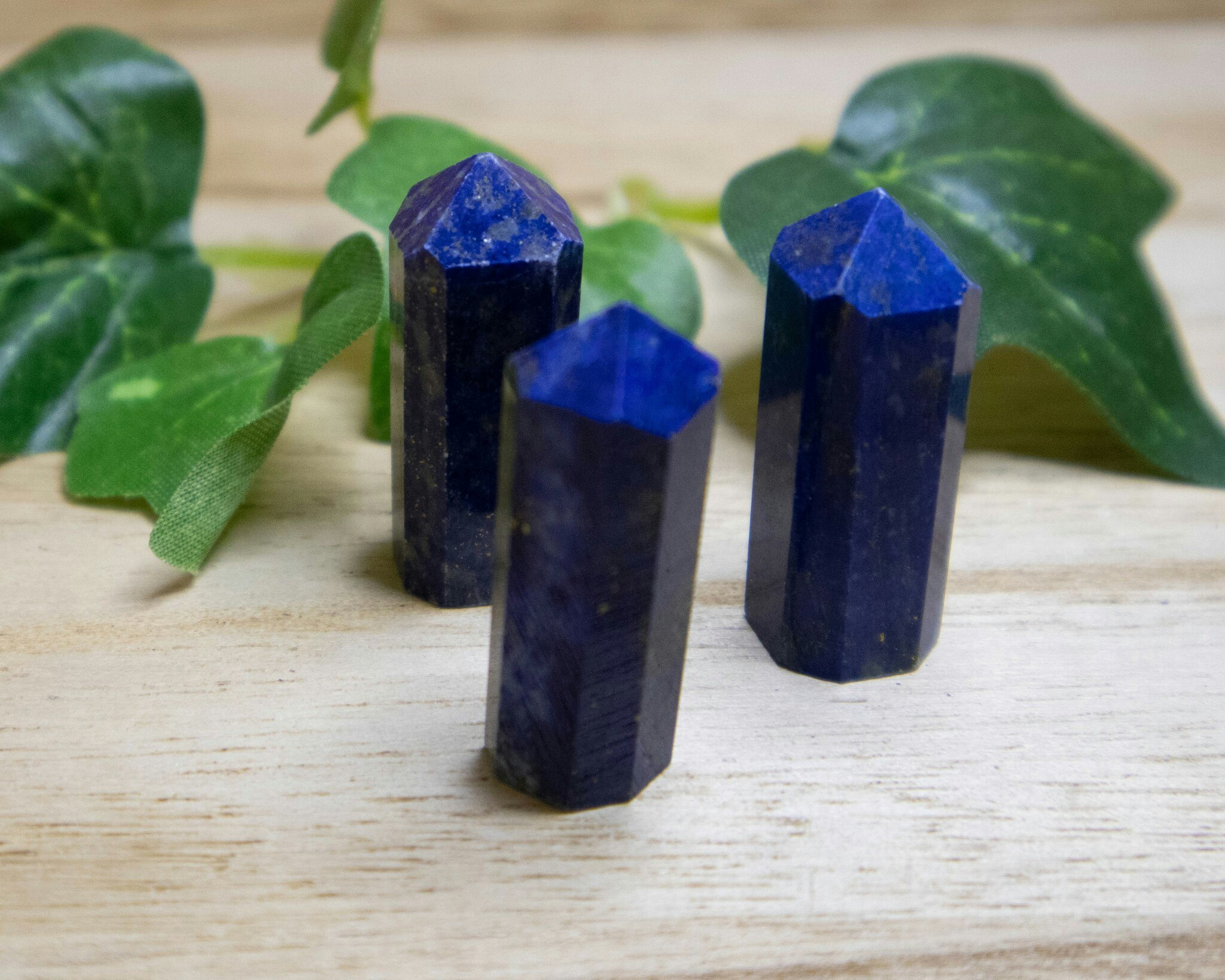 Lapis lazuli liten spets