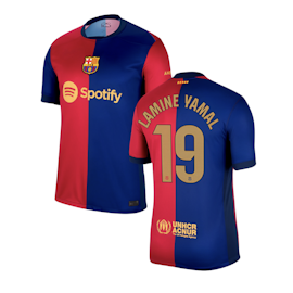 Kopia Fodboldtrøje til børn, Lamine Yamal, Barcelona, Trøje