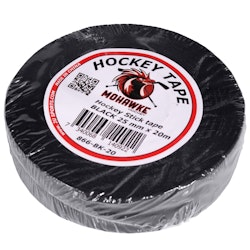 Mohawke Hockey Tape 25 mm x 20 m, svart