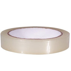 Benskyddstejp Transparent 66m x 25mm skriktejp