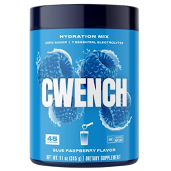 Cwench Hydration Electrolyte Mix - Blue Raspberry, 45 port.