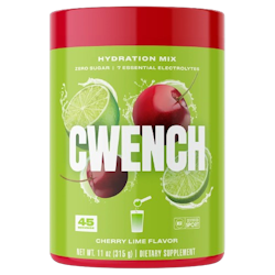 Cwench Hydration Electrolyte Mix - Cherry Lime, 45 port.