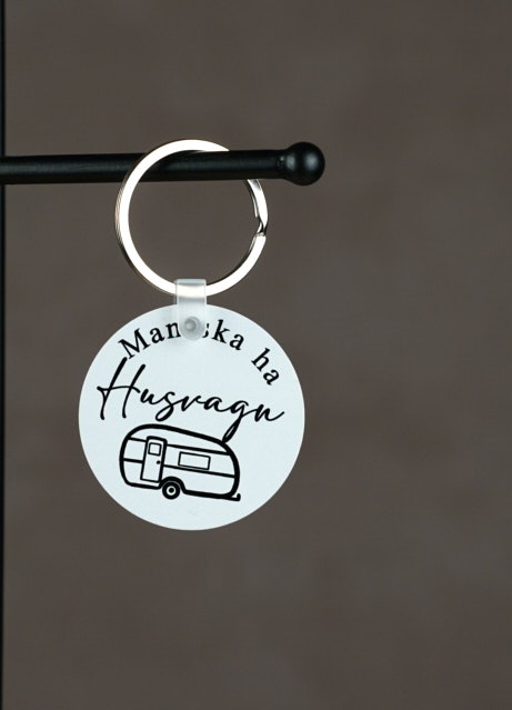 Nyckelring husvagn