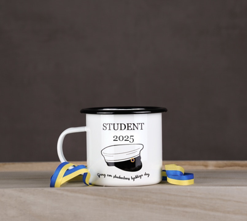 Emaljmugg Student