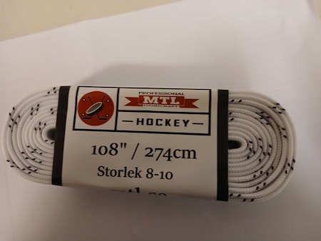 Vaxade skridskosnören 10-PACK