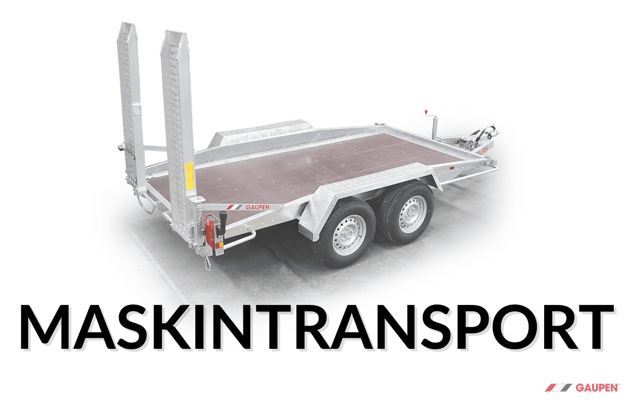 Maskintransport - Maximum Outdoor