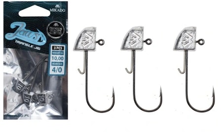 Mikado Jig Head Triangular 3st