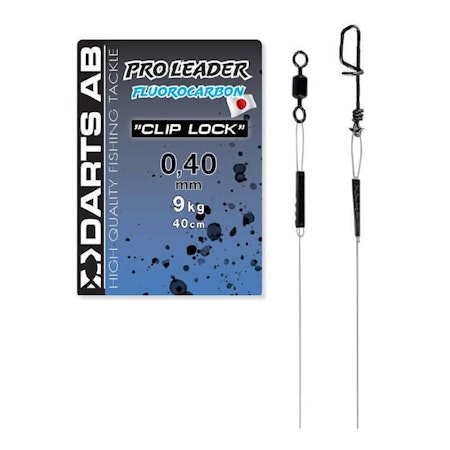 Pro Leader Fluorocarbon "Clip Lock" 40cm