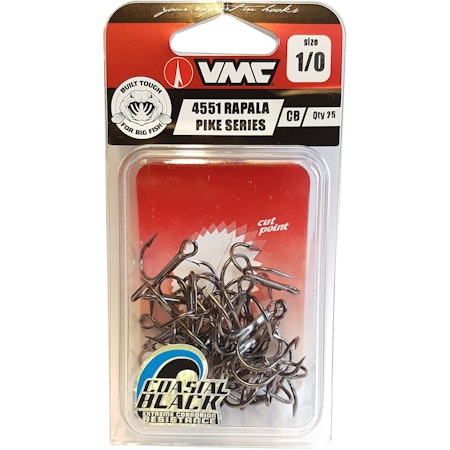 VMC 4551 Rapala CB Size 1/0
