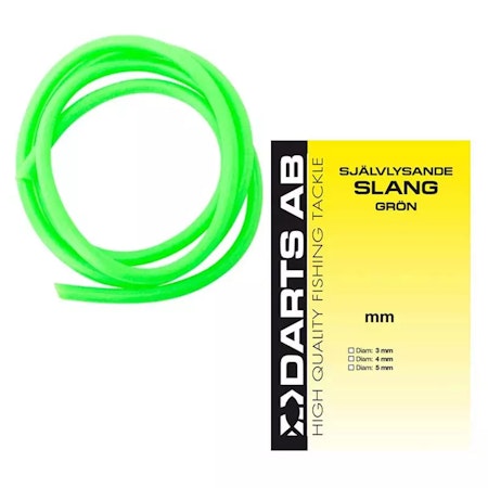 Självlysande Slang Grön Darts