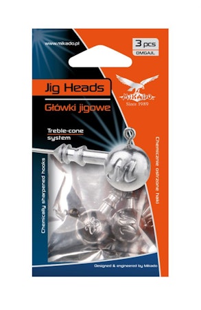 Mikado Jig Heads Treble-Cone