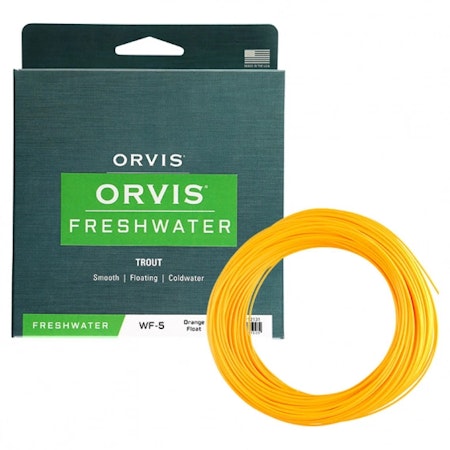 Orvis Freshwater Trout WF-6 Orange Float