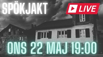 Spökjakt (LIVE) – Poltergeist Huset i Polen med Jocke Jonna Ondag 22/5