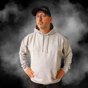 Grå Hoodie Xs - 5XL (Unisex)